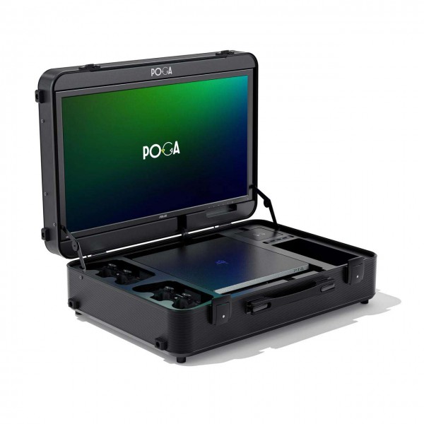 INDIGAMING-Gaming case POGA PRO incl. monitor