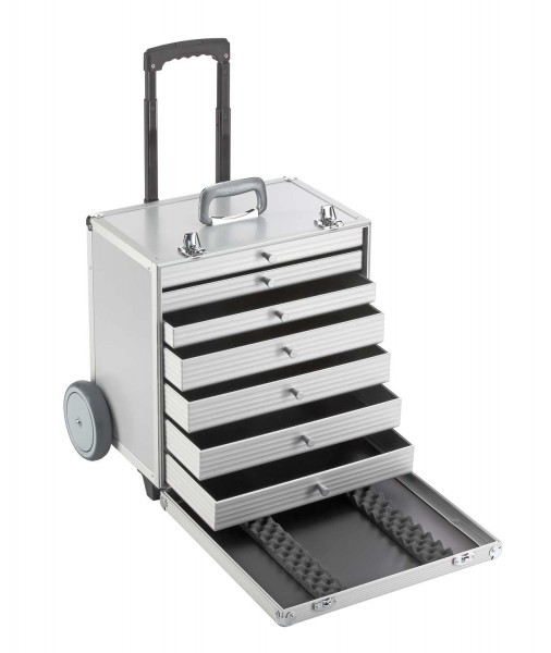 KKC-Koffer drawer-case with trolley PROFESSIONAL
